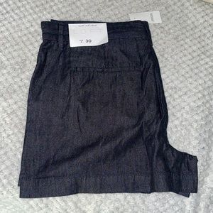 Loft Cotton Denim Shorts
